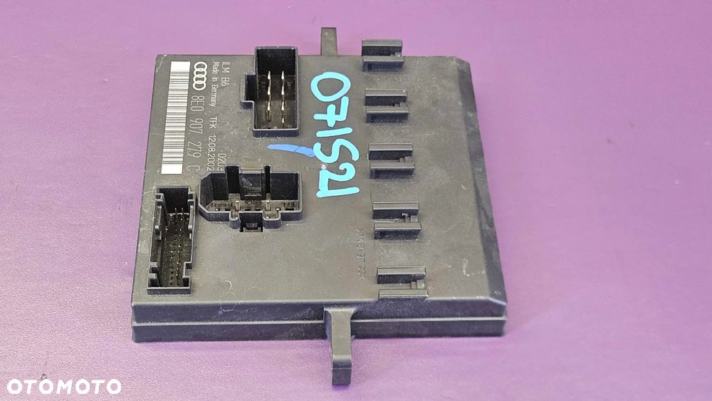 Moduł Świateł 8E0907279C ILM Sterownik Komputer Światła Audi A4 B6 - 6