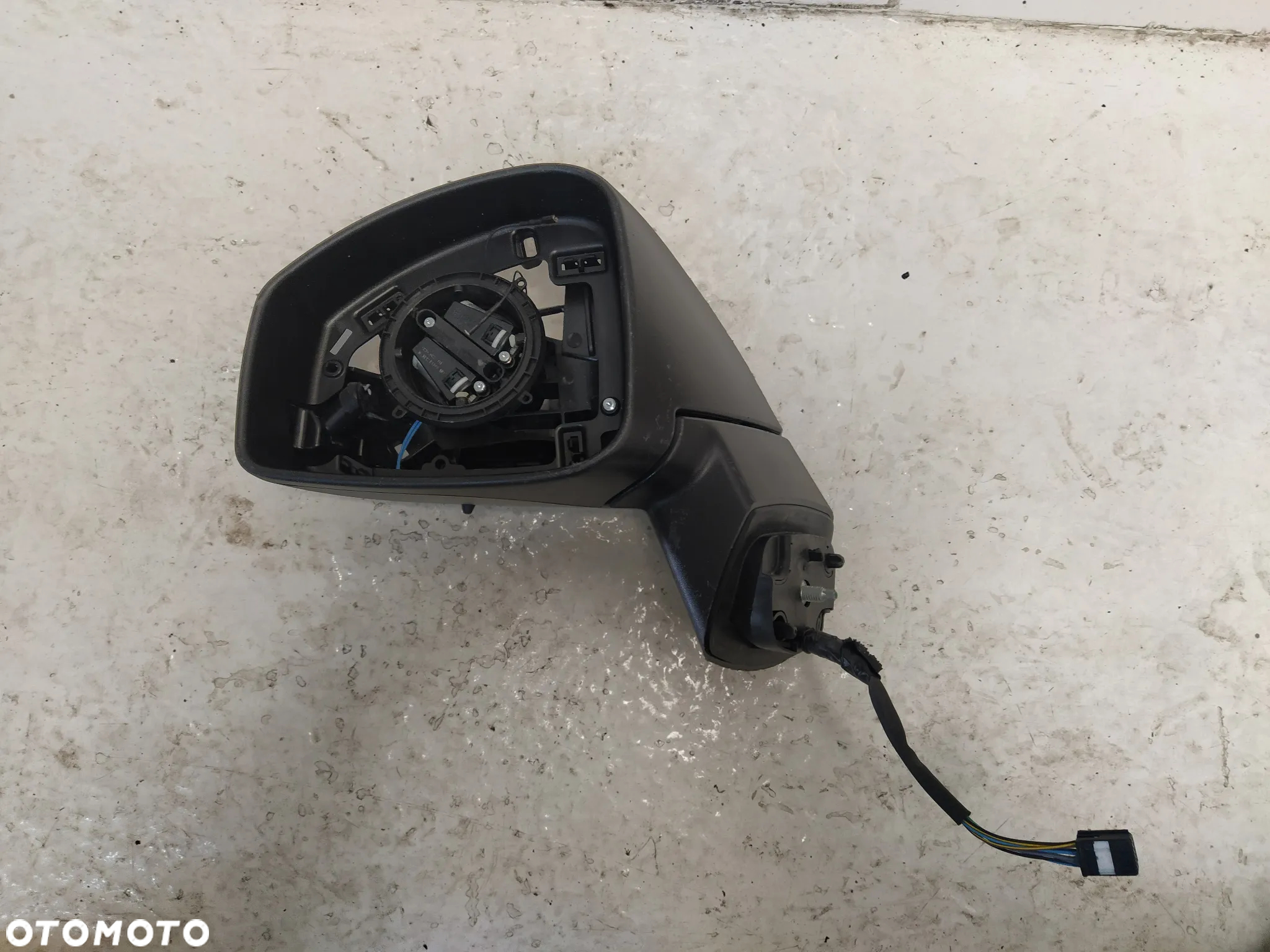 RENAULT SCENIC III LUSTERKO ZEWNĘTRZNE LEWE 10 PIN ORYGINAŁ - 2