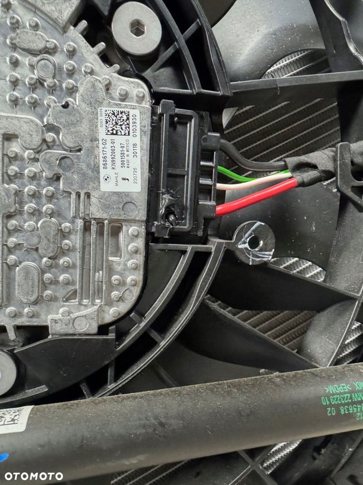 PAS PRZEDNI KOMPLETNY CHŁODNICE WENTYLATOR BMW X7 G07 40i LCI 280 kW 381 PS - 12