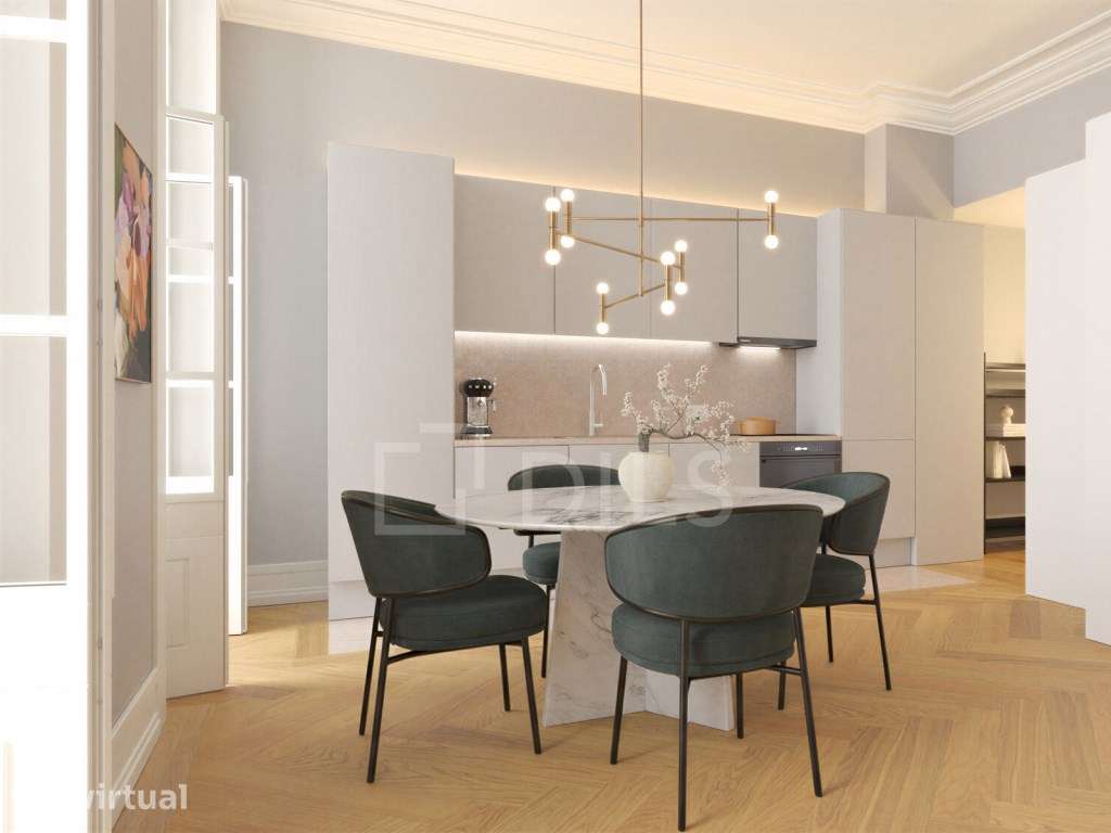 Apartamento T1 num novo empreendimento em Lisboa - Grande imagem: 3/41
