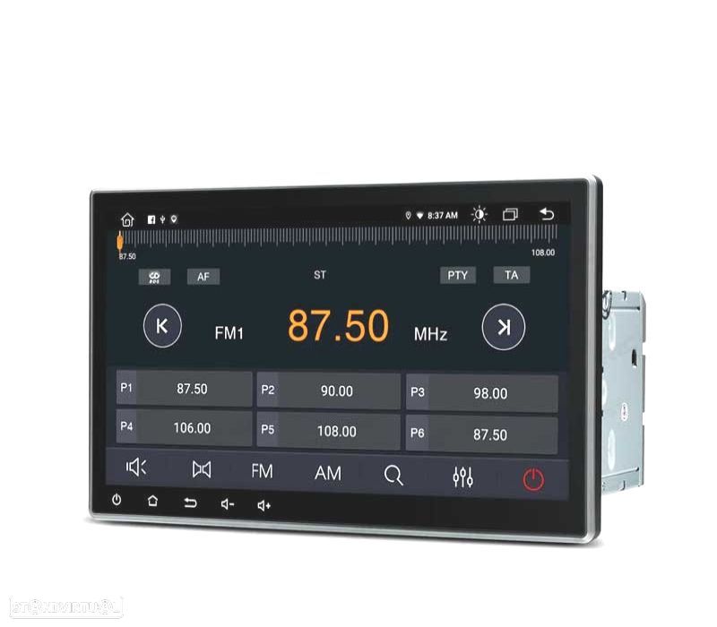 AUTO RÁDIO GPS 10.1" ANDROID 13 OCTA-CORE 2DIM MULTIMEDIA DVD - 7