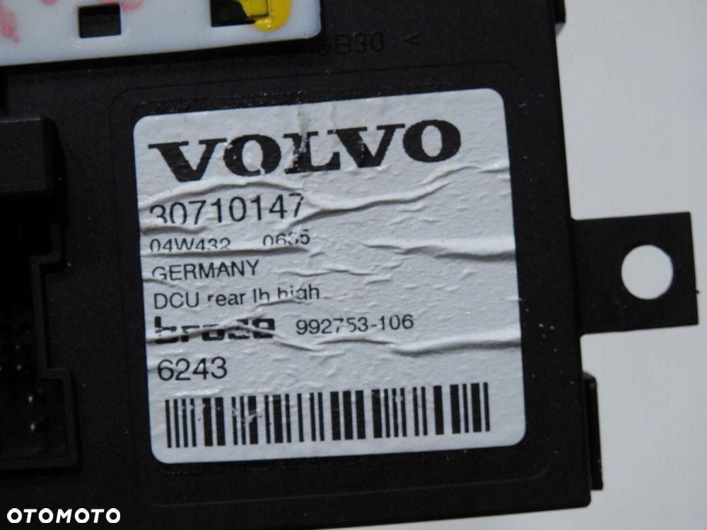 SILNICZEK SZYBY LEWY TYŁ VOLVO V50 30710147 - 6