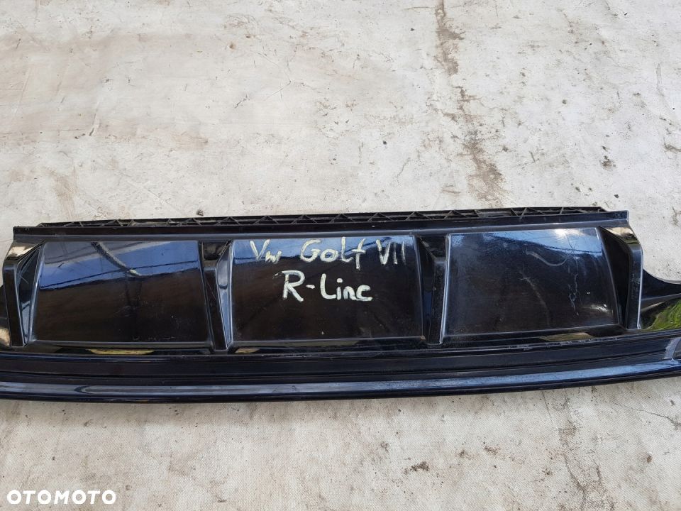 dyfuzor zderzaka tył Golf VII kombi R-line - 3