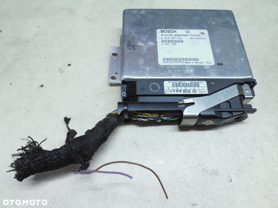 KOMPUTER STEROWNIK ABS ASC BMW E39 0265109016 + WTYCZKA - 1