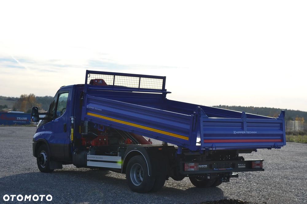 Iveco Daily 72C18 70C18 Nowy 3-stronny WYWROT Kiper Wywrotka Nowy HDS Żuraw HC 45A3 Dźwig Fassi F40 - 6