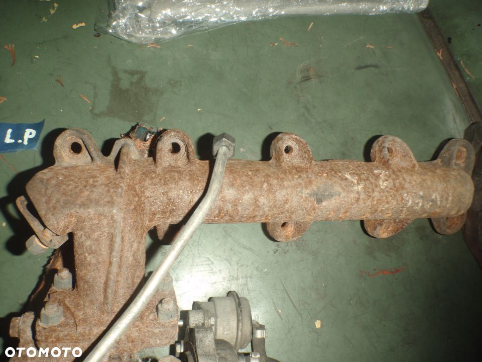 kolektor wydechowy rura śćieku oleju obejma kolanko kolano kolanka z rury turbina iveco daily 35c - 4