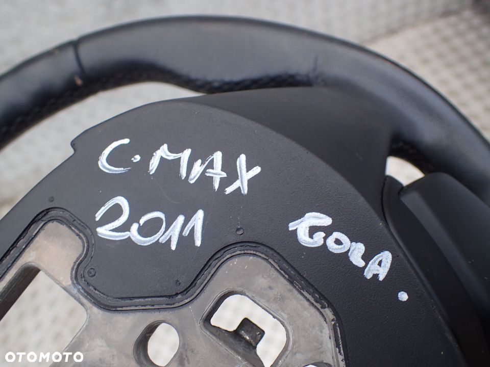 KIEROWNICA MULTIFUNKCYJNA SKÓRA FORD FOCUS MK3 C-MAX II RADOM - 4