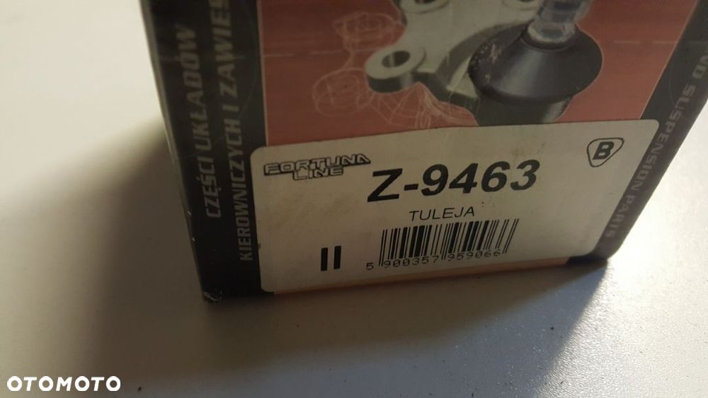 TULEJA MET-GUM ,WAHACZA PRZOD L/P TYLNA OPEL ASTRA G,VECTRA B 95> ZAFIRA 12X45/48X60  Z-9463.0352365, 352365, 90498740 - 2