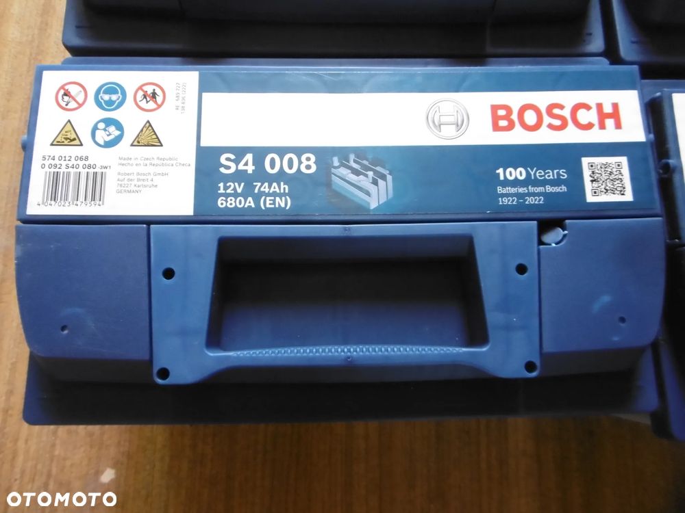 AKUMULATOR BOSCH S4 008 74Ah 680A - 2