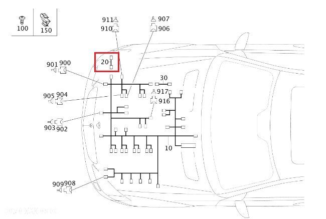 MERCEDES BENZYNA M133 M260 Wiazka adapter pompy oleju OE - 2