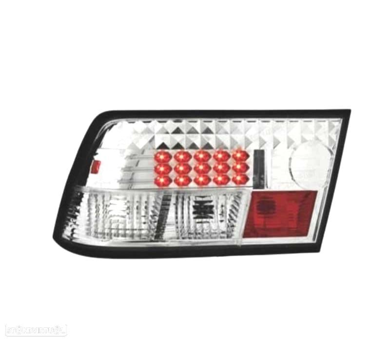 FAROLINS TRASEIROS LED OPEL CALIBRA 90-97 CROMADO - 2