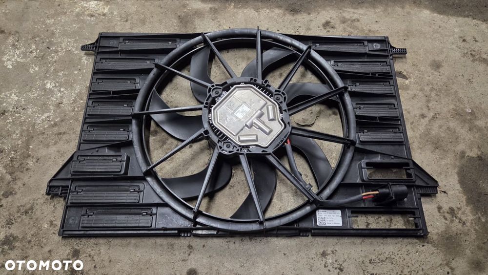Wentylator chłodnicy Audi Q5 SQ5 80A121003A 80A959455D - 2