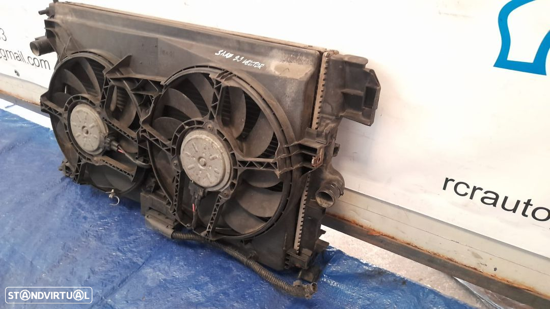 RADIADOR VENTILADOR ORIGINAL | SAAB 9.3 93 9-3 ESTATE E50 1.9 TID Z19DTH; - 2