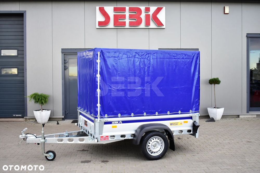 Wiola Mocna spawana przyczepa WIOLA KUJAWIAK 204 x 122 DMC 750 kg. - 12