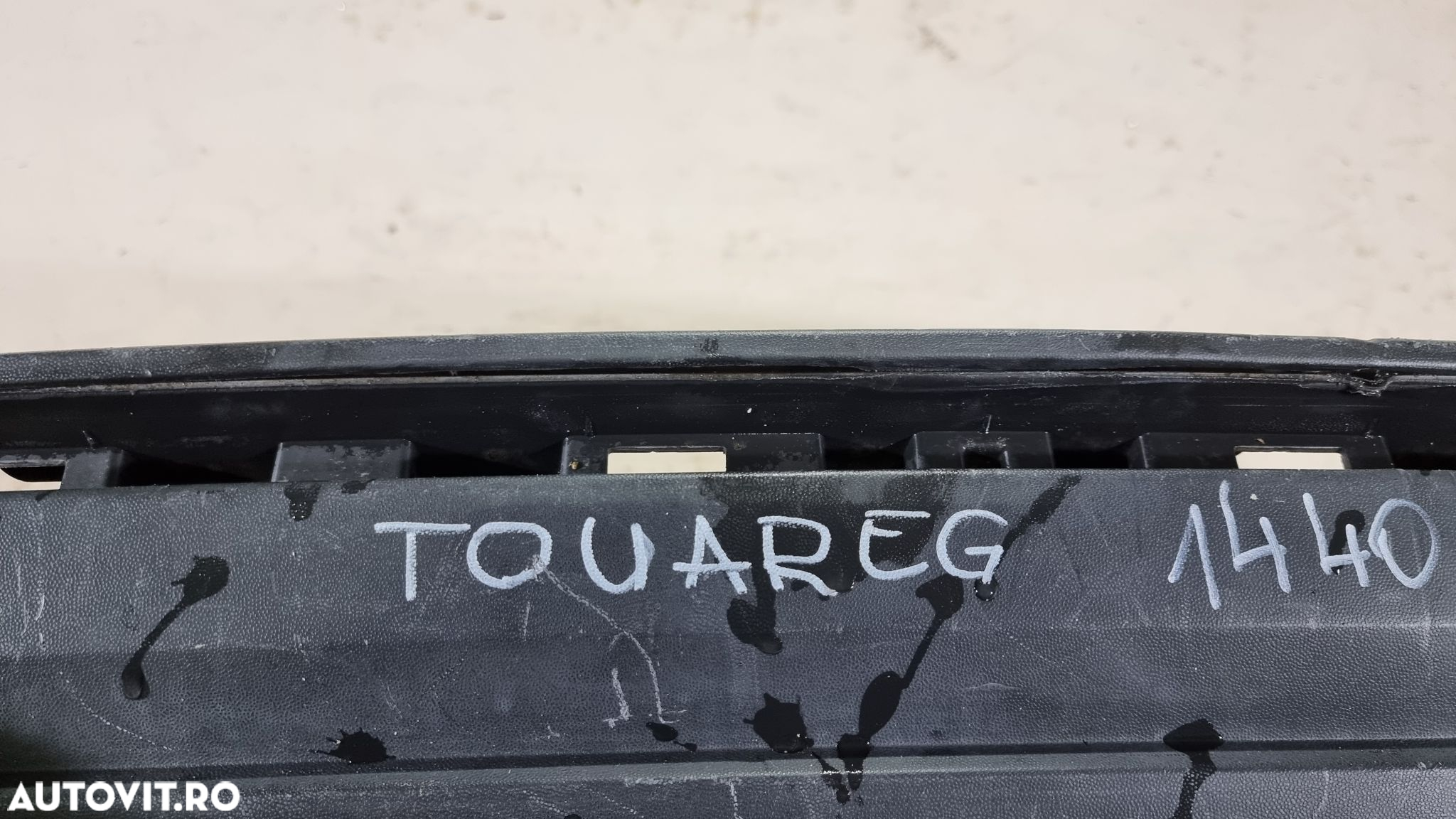 Spoiler inferior bara spate VW Touareg 2018, 2019, 2020, 2021, 2022, cod origine OE 760807568J - 4