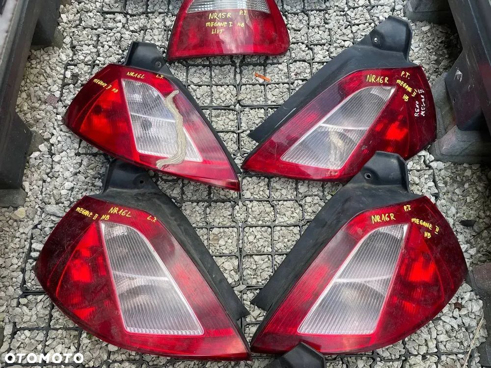 RENO LAMPY TYŁ LEWE PRAWE RENAULT LAMPA TYLNIA LEWA PRAWA - 17