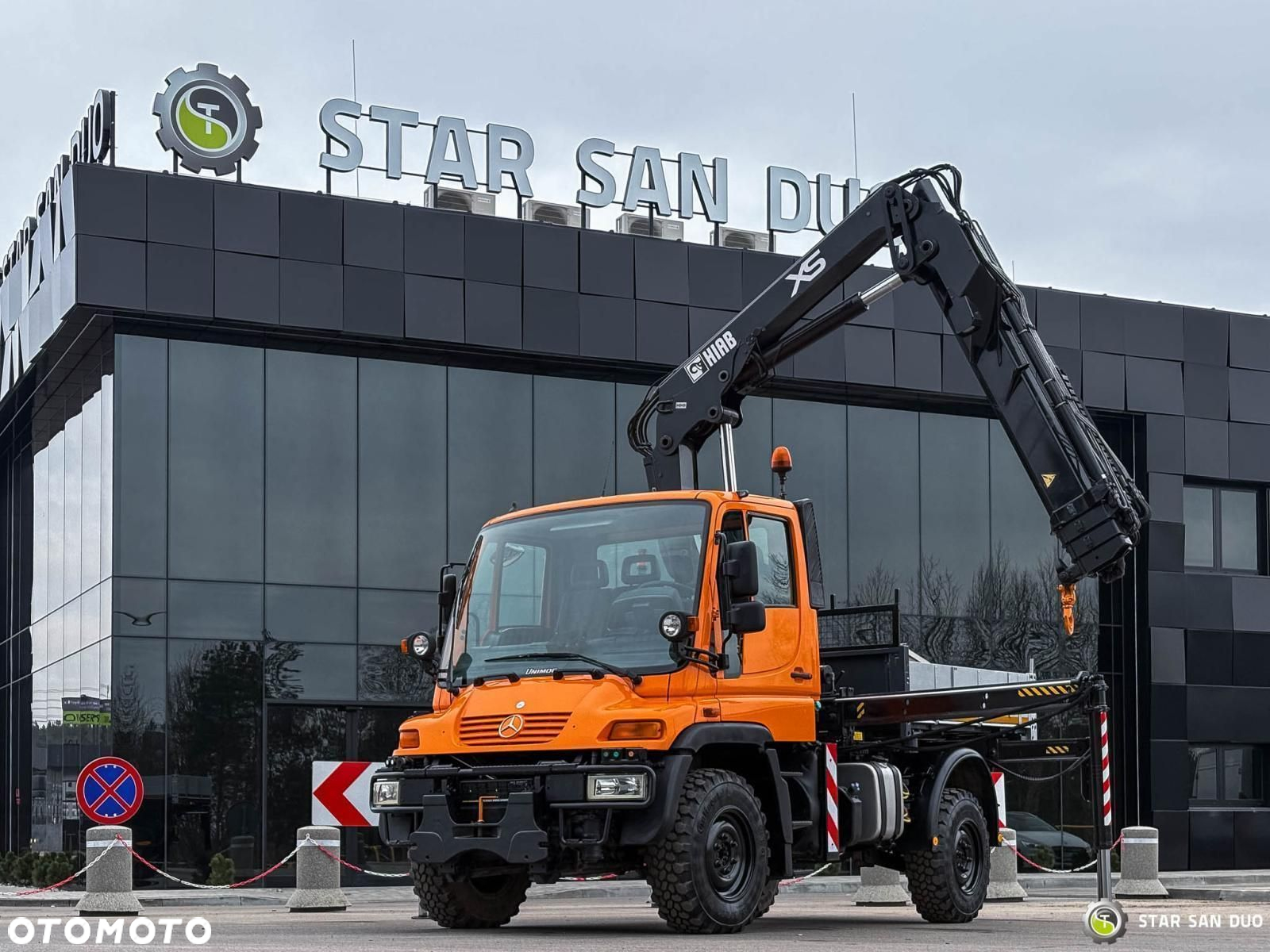 Unimog UNIMOG U300 4x4 HIAB 122 D -3 HDS Żuraw - 10