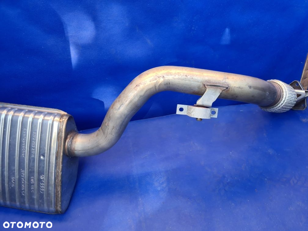 WYDECH tłumik środkowy rura łącznik AUDI A4 B9 8W 2.0 TFSI oryginał - 4