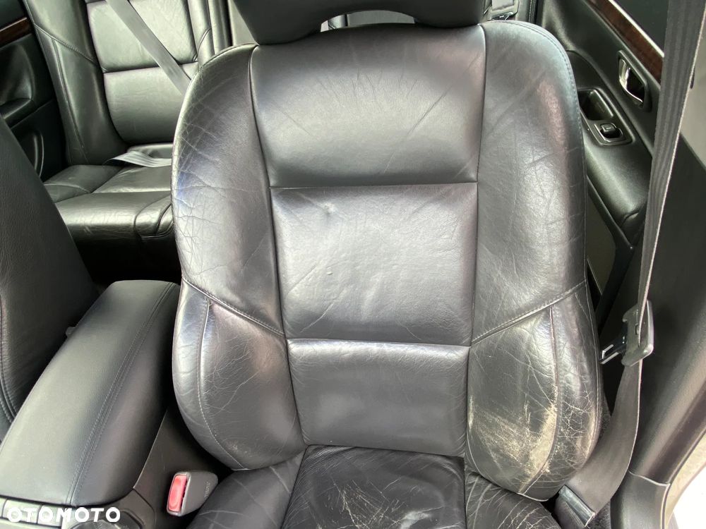 VOLVO S80 I Fotele skórzane fotel kanapa skóra elektryczne czarne - 2