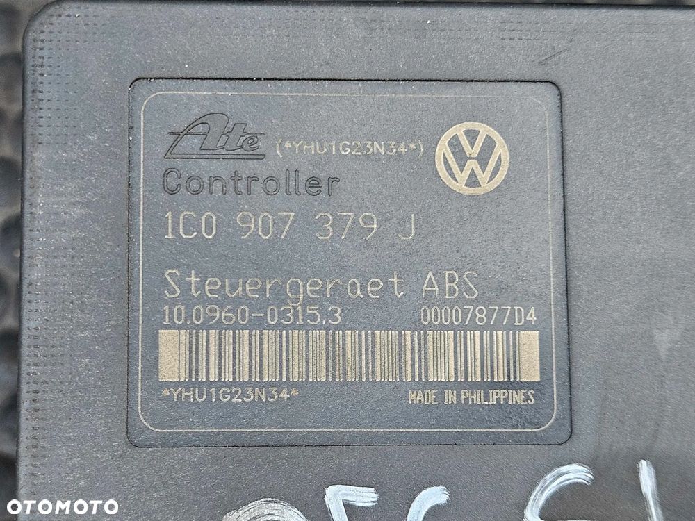 Pompa ABS 1J0614117F 1C0907379J ESP Hamulcowa Sterownik Moduł VW Golf IV 4 Bora Audi A3 8L Seat Leon I 1 Skoda Octavia I 1 - 15