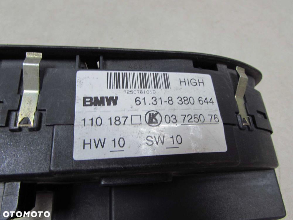 BMW E39 95-03 PANEL PRZELACZNIK SZYB 8380644 61.31-8380644 - 6