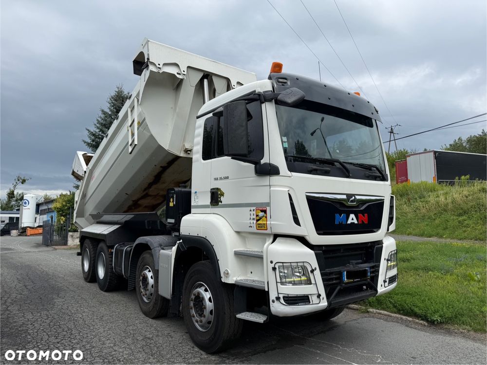 MAN TGS 35.500* 8x4* Wywrot* Hydroklapa* Retarder* Lodówka* Navi* Z Francji* Stan BDB - 2
