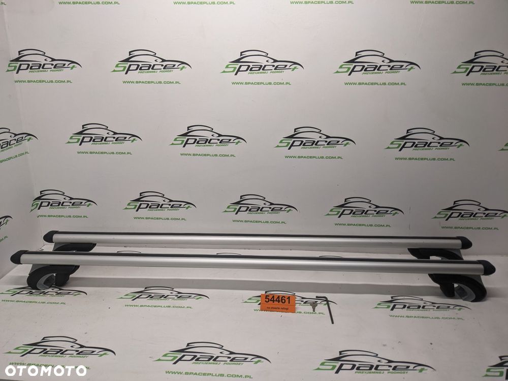 Bagażnik dachowy bazowy belki poprzeczki na otwarte relingi uniwersalne - 3