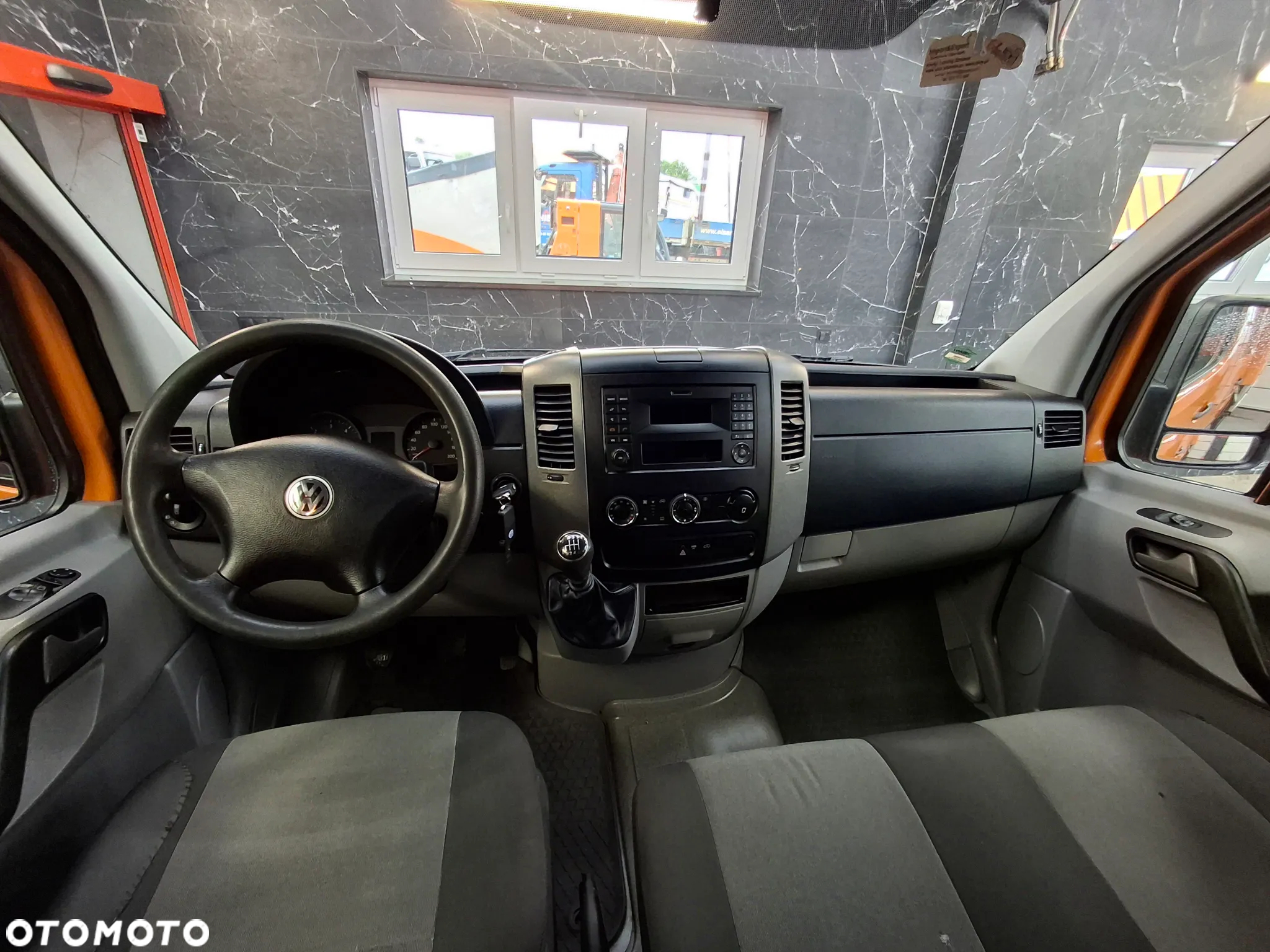 Volkswagen Crafter Lift 2016r Doka Brygadówka Dubel Kabina 7 Osób Plandeka Hak Webasto Klimatyzacja - 20