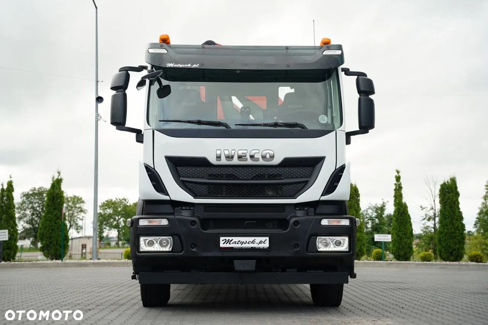 Iveco STRALIS 420 / 6x2 / SKRZYNIOWY - 7,1 M / HDS PALFINGER PK- 23001- EH E- 17 M / MAX UDŹWIG 5 600 KG / OŚ PODNOSZONA I SKRĘTNA / EURO 6 - 16