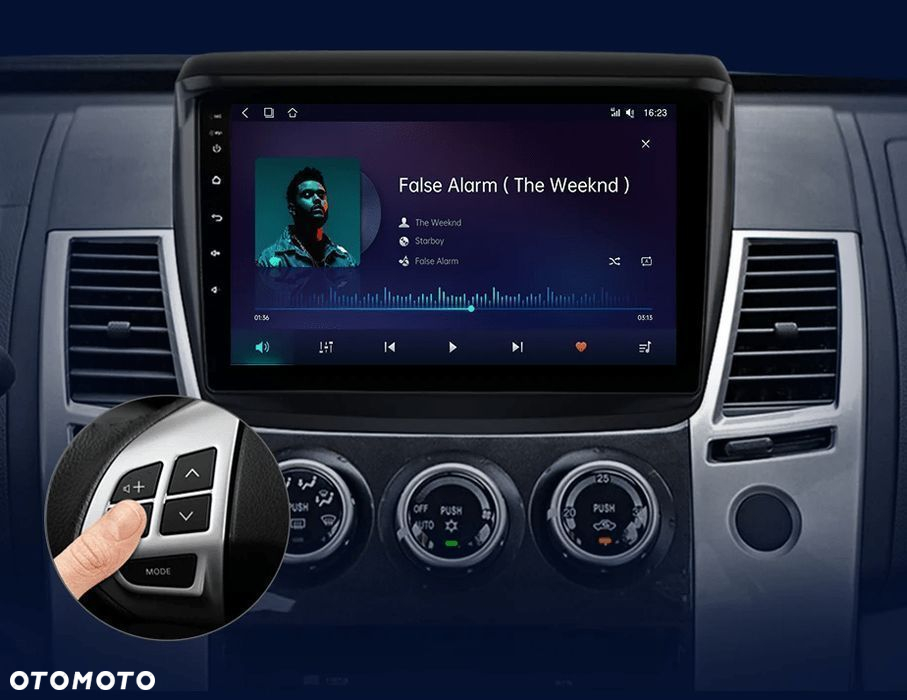 Radio Android do Mitsubishi Pajero Sport 2 / L200 - 2GB, 64GB - 7