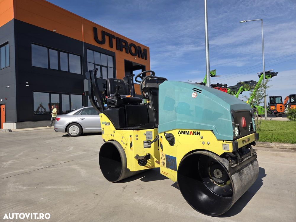 Ammann ARX12,  Latime tambur 0,8m, 1,5 TONE, 2017, 549h, sistem stropire, motor Yanmar 32CP, viteza 8km/h, raza intoarcere 2m, lungime 2m, posibilitate leasing, STARE FOARTE BUNA-PROMOTIE 11900 EUR+Tva - 9