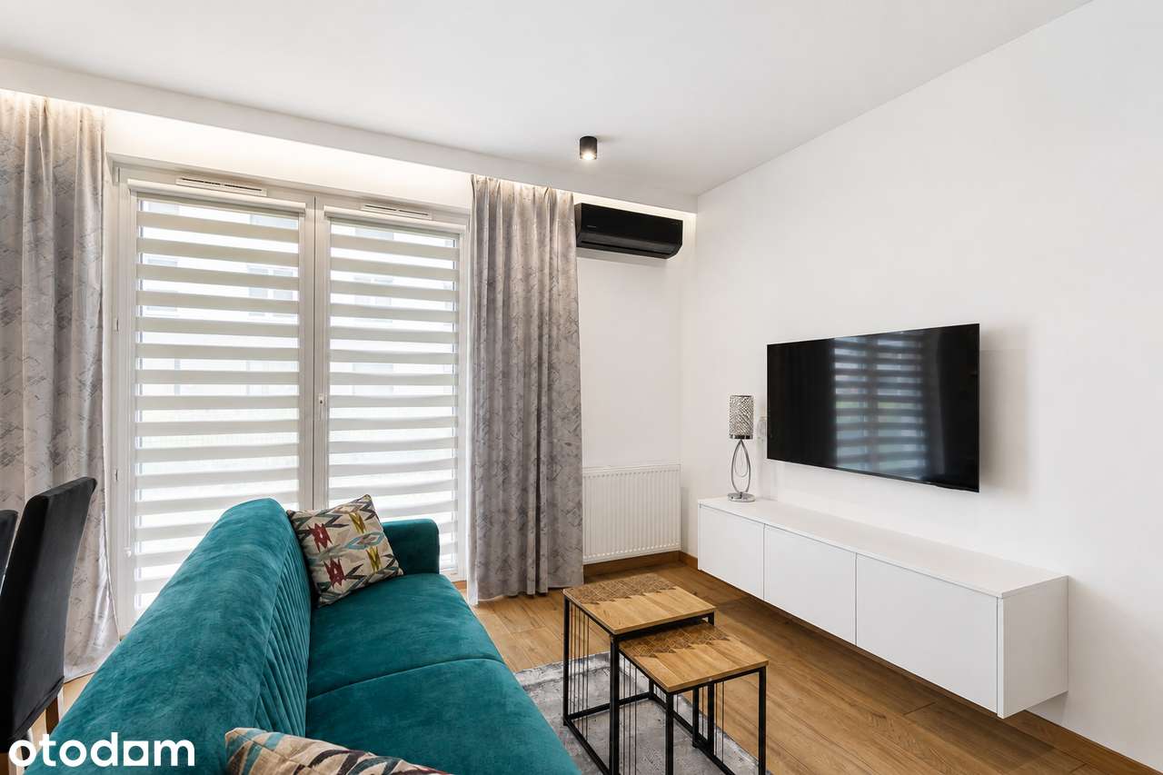 Nowe 36 m² | strefa sypialniana | klimatyzacja | ogródek | garaż