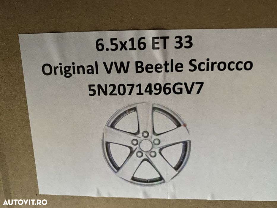 vand jante aliaj volkswagen pe 16” noi - 2