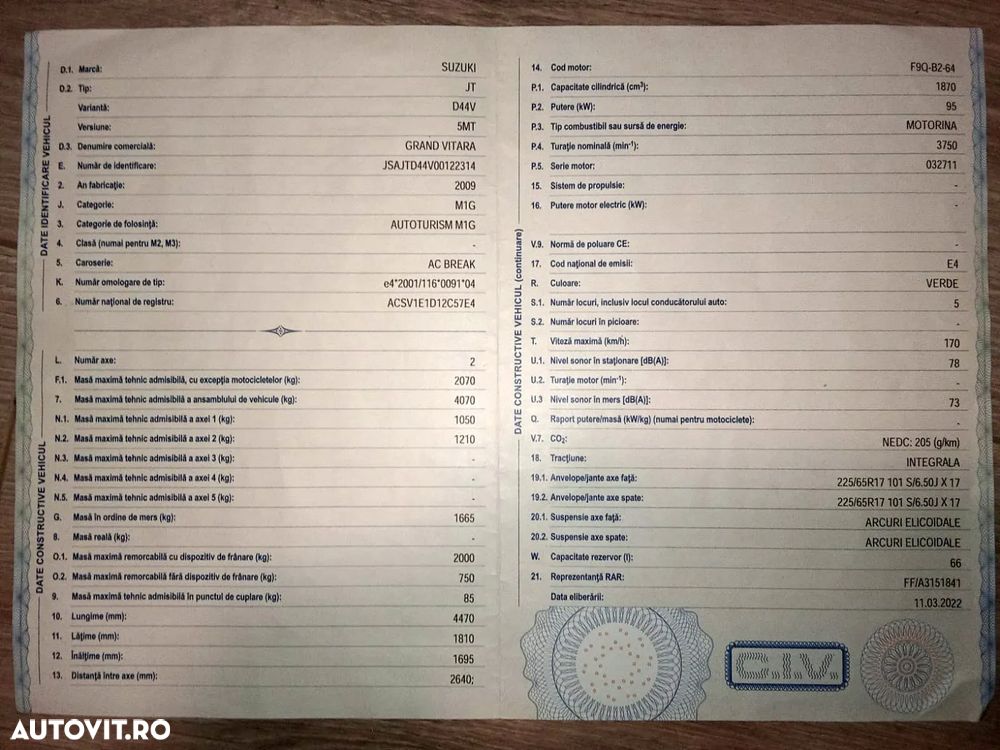 Suzuki Grand Vitara 1.9 DDiS Comfort + DPF - 23