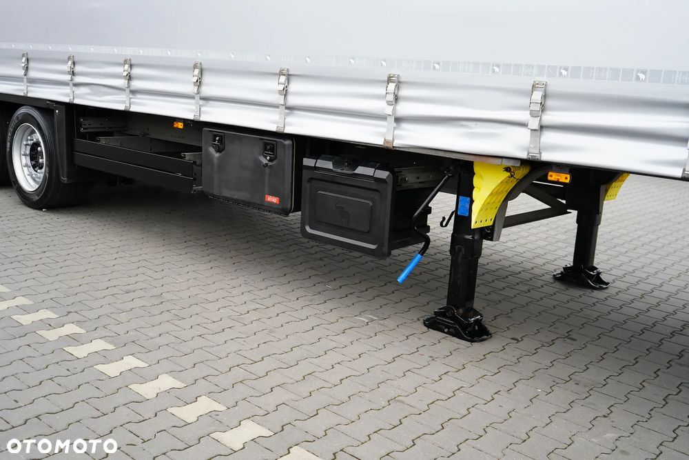 Schmitz Cargobull / FIRANKA / MEGA / MULTI LOCK / XL / OŚ PODNOSZONA - 15