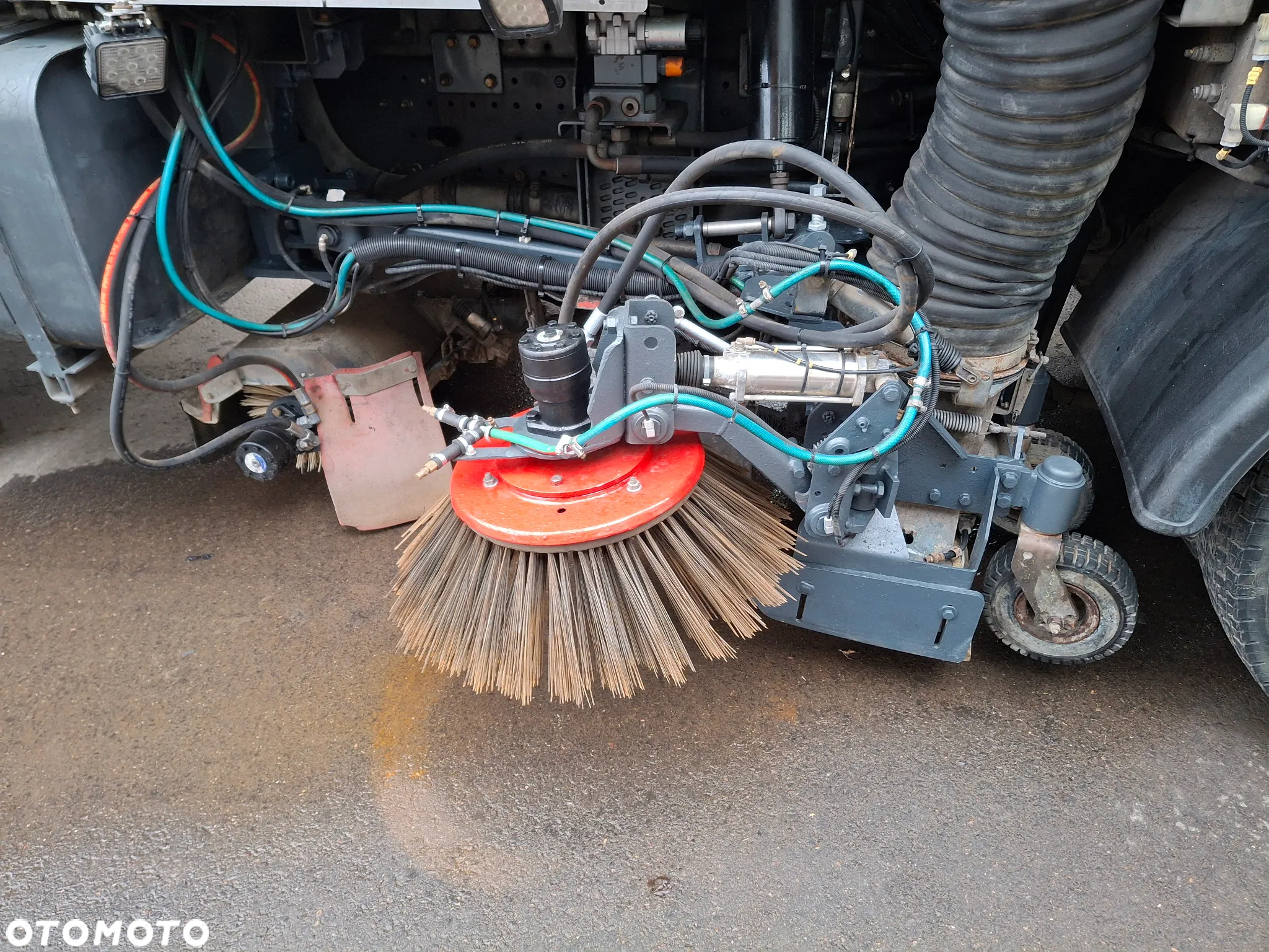 MAN TGM 18.290 Zamiatarka Bucher 2 Silniki Karcher Mycie Ciśnieniowe EUnited PM10 - 9