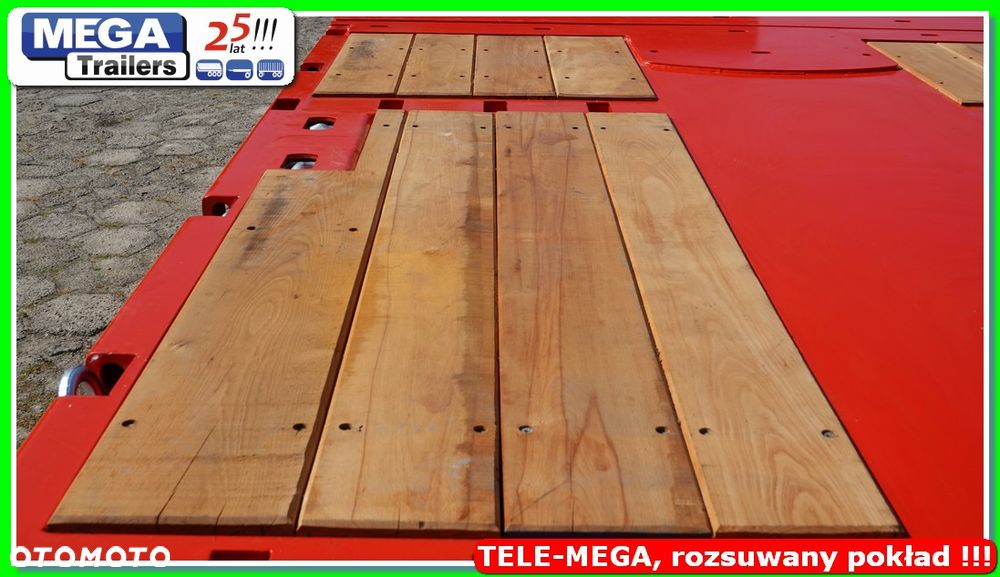 Inny 21,5 m dł. naczepa teleskopowa Full ADR EX3, UNIWERSALNA !!! - 22