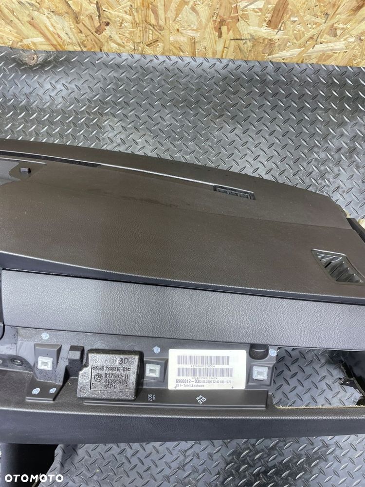 deska rozdzielcza konsola kokpit 7138510 6960812 bmw e60 e61 start-stop - 2