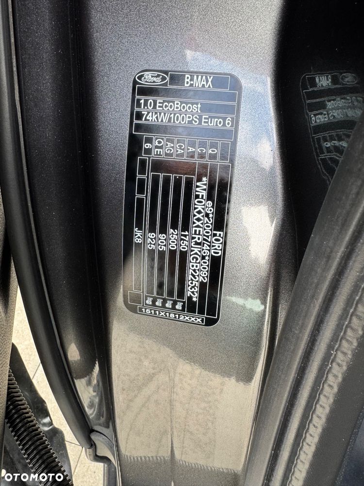 Ford B-MAX 1.0 EcoBoost COOL&CONNECT - 19
