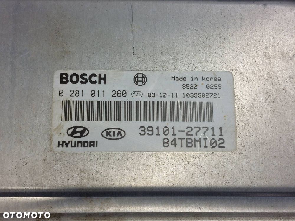 ZESTAW STARTOWY HYUNDAI GETZ I 1.5 CRDI 39101-27711 91198-1C001 94003-1C680 - 2