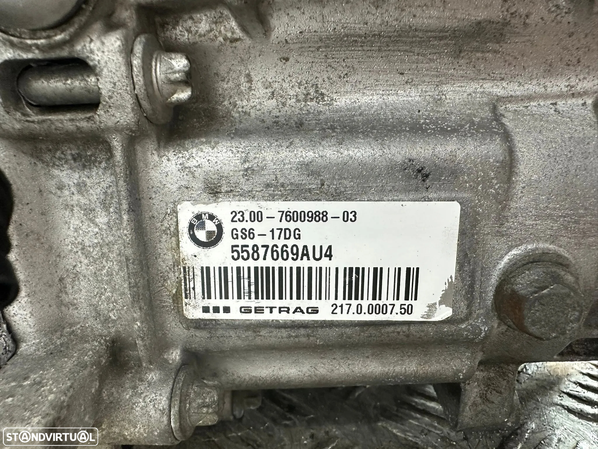 .Caixa 6 Velocidades AU4 GS6-17DG BMW N47D20 114d 116d 118d 316d 318d Getrag - 10