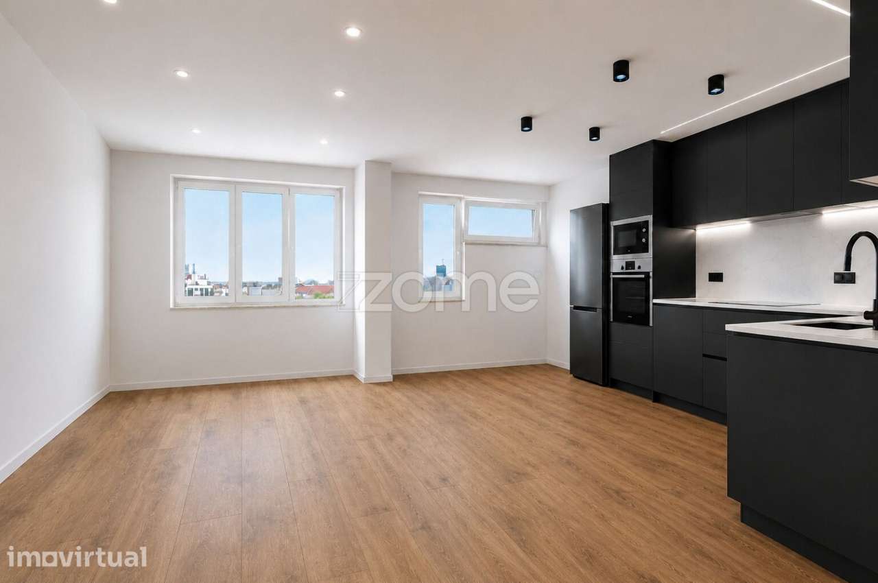 T2 Totalmente Renovado a Estrear | Open Space | 8.º Andar | 2 Eleva... - Grande imagem: 2/23
