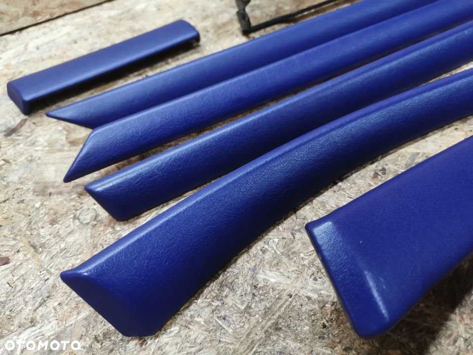 BMW E39 SEDAN/TOURING DEKORY INDIVIDUAL FIOLETOWA SKÓRA  KOMPLET RARYTAS ORGINAŁ NR. 8 185 8100 OEM - 6