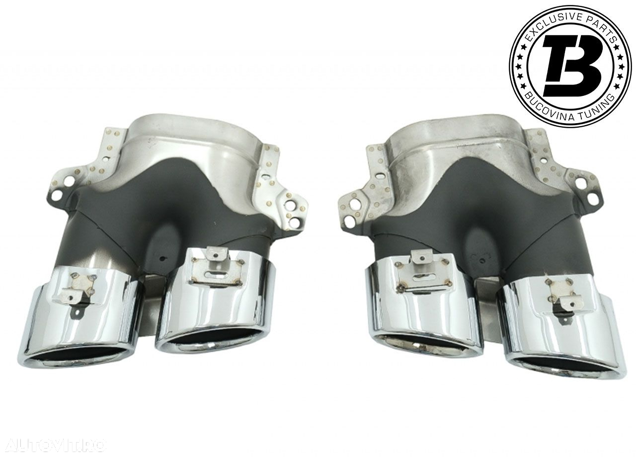 Difuzor Bara Spate cu Ornamente compatibil cu Mercedes CLS C257 CLS53 Design - 10
