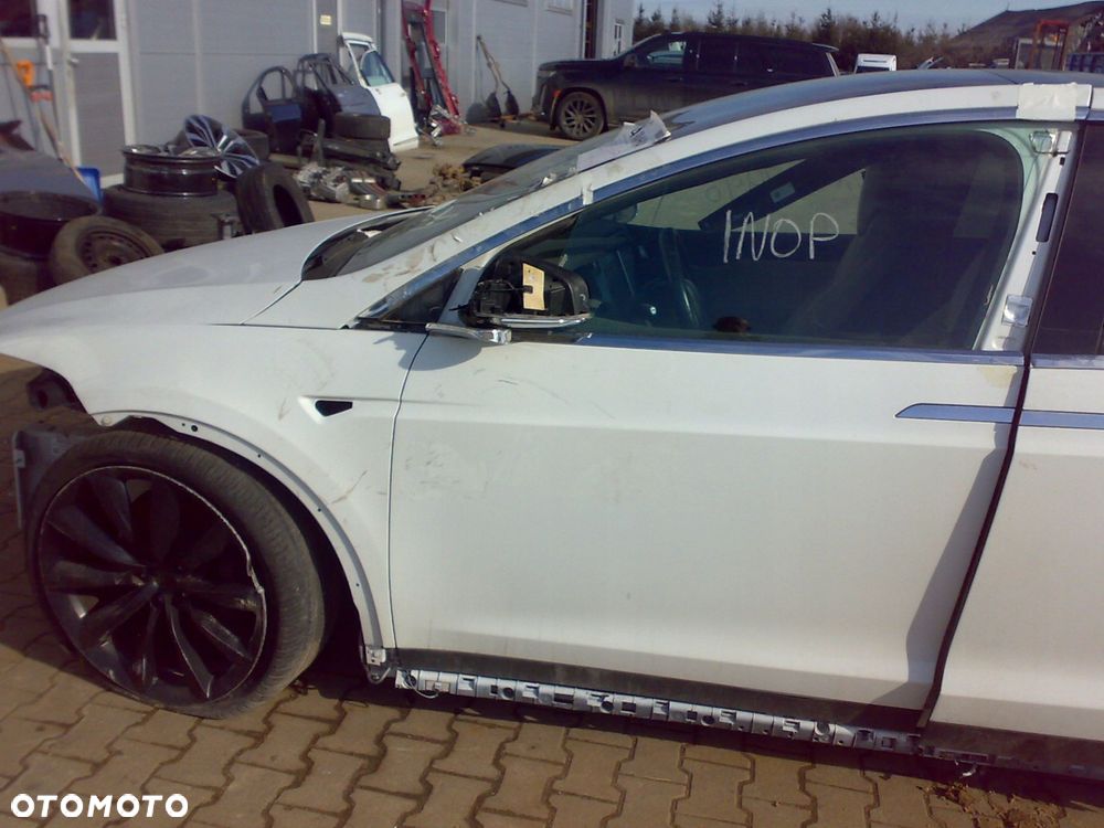 tesla x 15-21 błotnik tylny tył ćwiartka tylna klapa lampa pas podłoga wann - 3