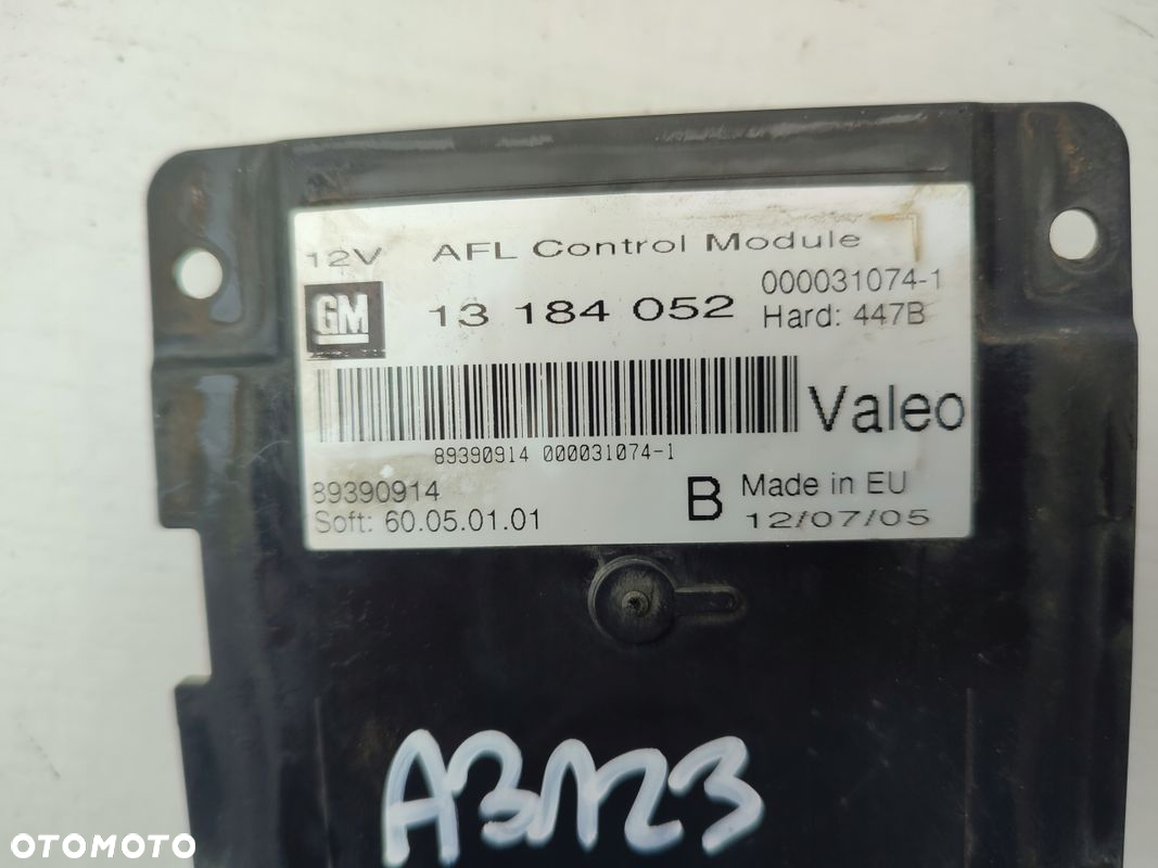 Moduł lampy OPEL SIGNUM LIFT 13184052 EUROPA ORYGINAŁ - 3