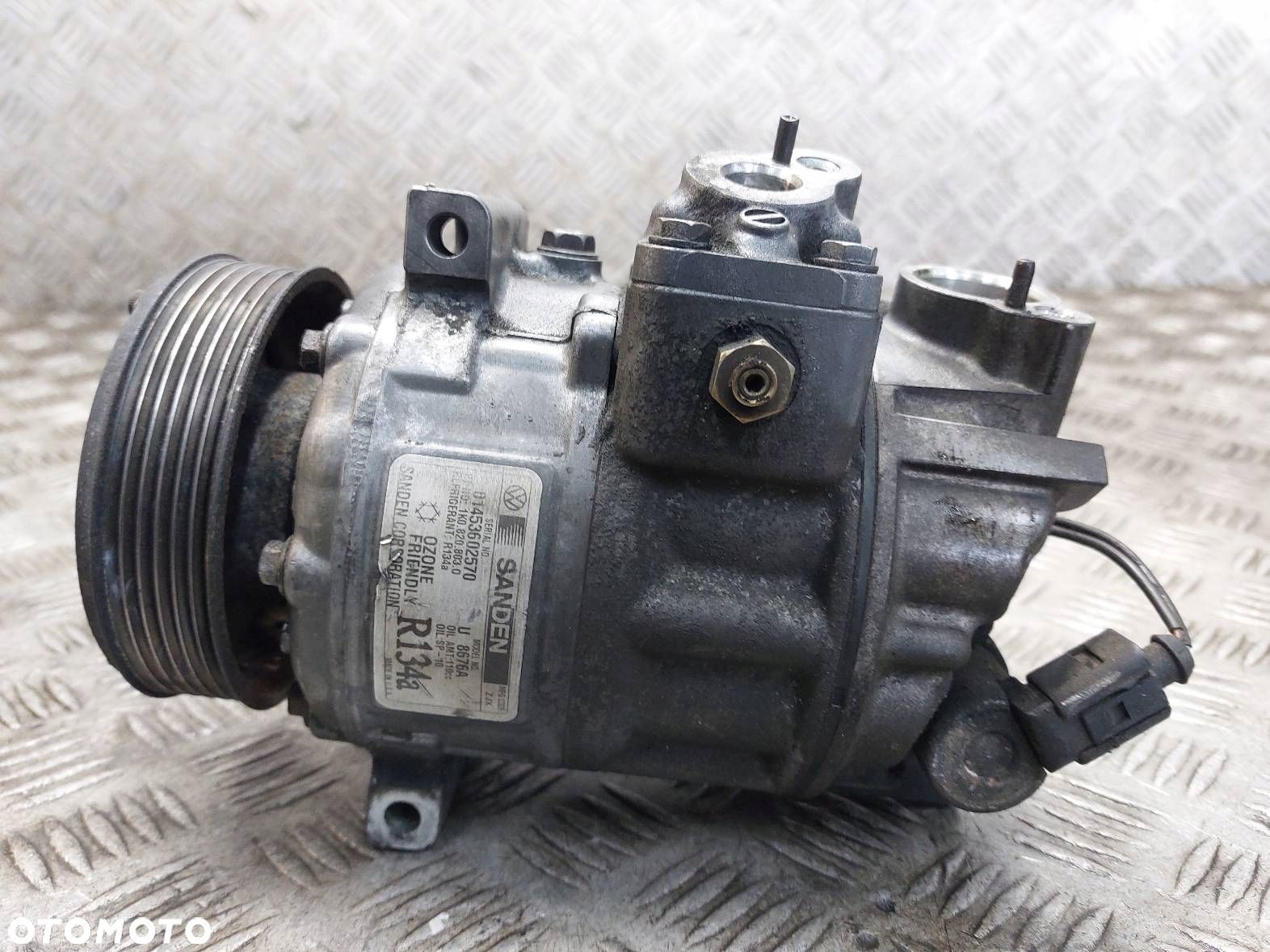 SPRĘŻARKA KOMPRESOR KLIMATYZACJI VW JETTA V 1.9 TDI 1K0820803Q - 1