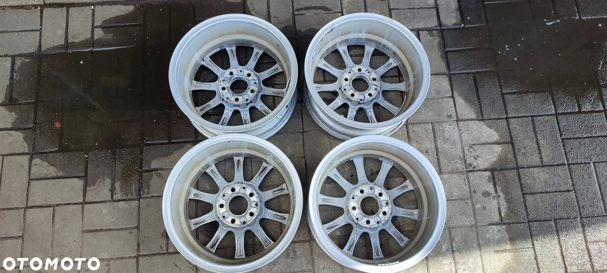 FELGI ALUMINIOWA 5x112 6.5J 16 CALI ET38 fi 66.6 2054012400 MERCEDES W204 W205 CLA KOMPLET 4 SZTUKI - 9