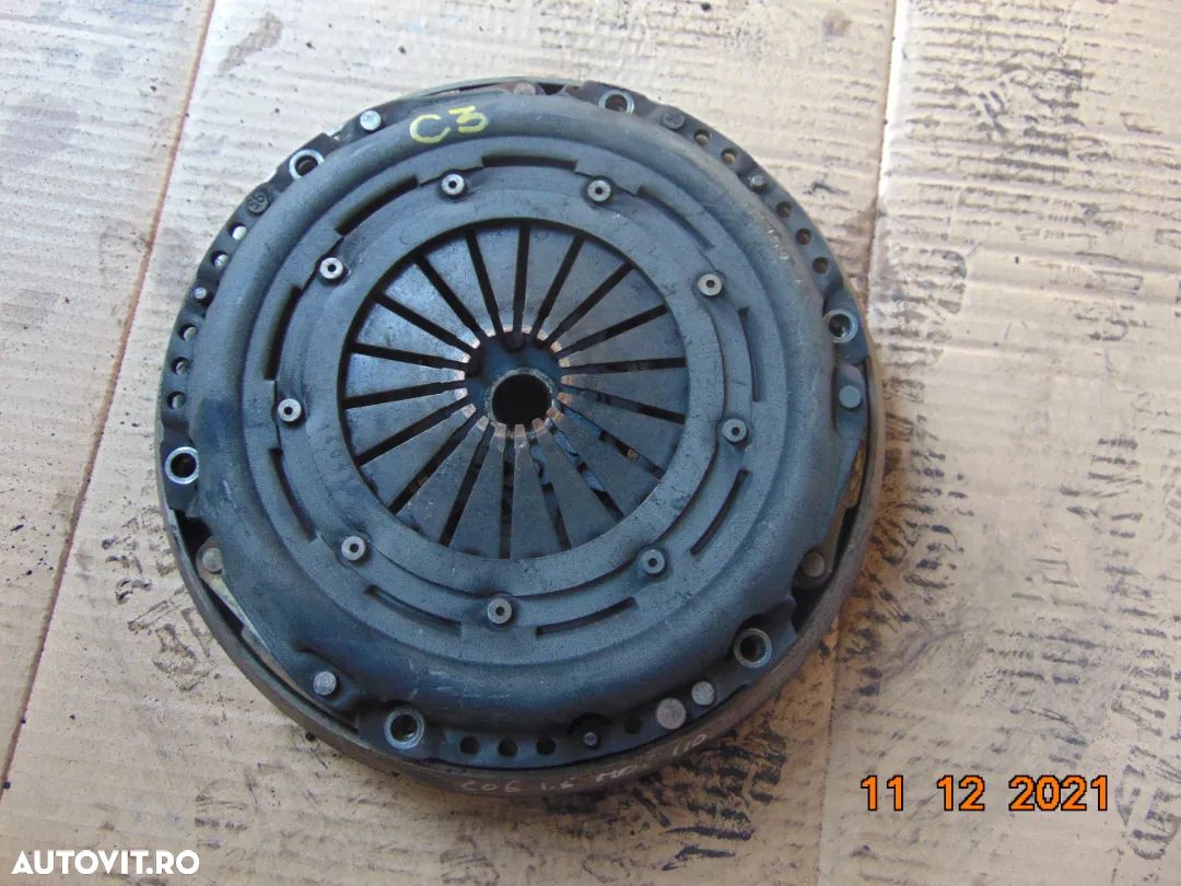 Volanta citroen c3 Picasso 1.6hdi C4 1.6hdi ambreiaj disc placa presiune dezmembrez - 1