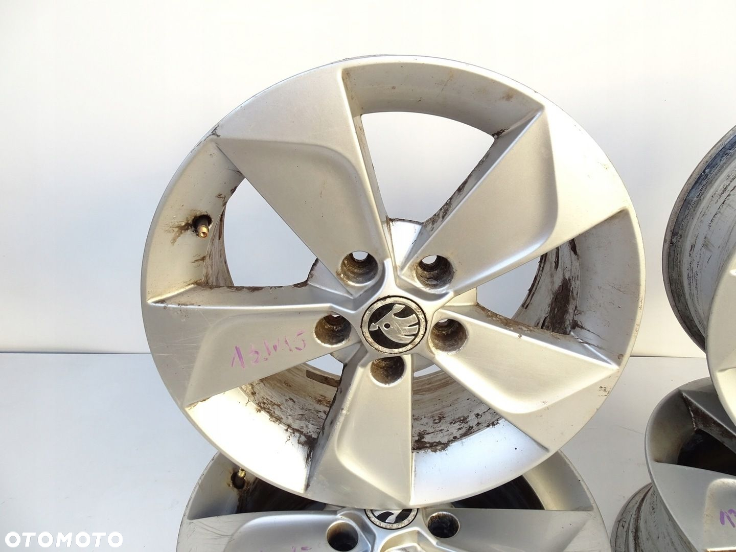 ALUFELGI 16 5x112 ET45 7 5L0601025E SKODA YETI OCTAVIA II SUPERB II 4x4 - 4